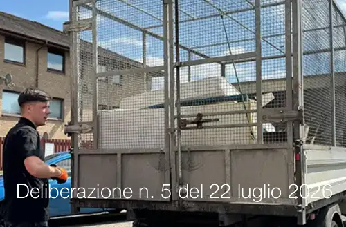 Deliberazione n. 5 del 22 luglio 2026 Deliberazione n. 5 del 22 luglio 2026